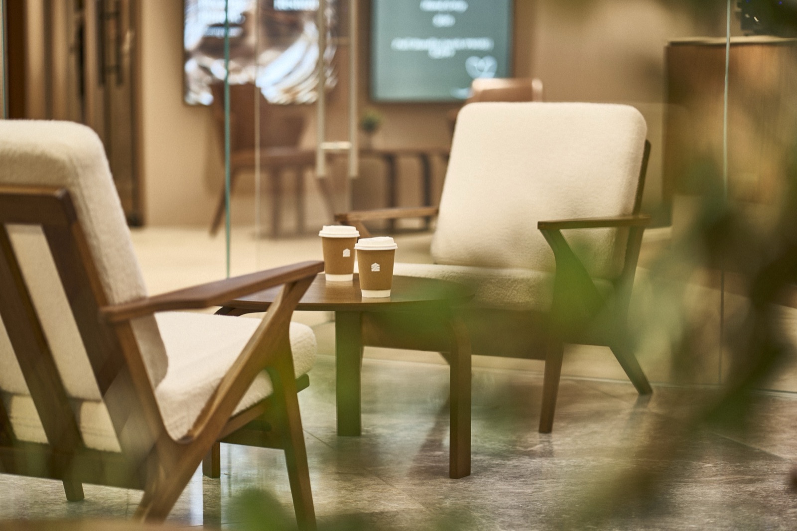 The cafe — ceremonial-grade matcha