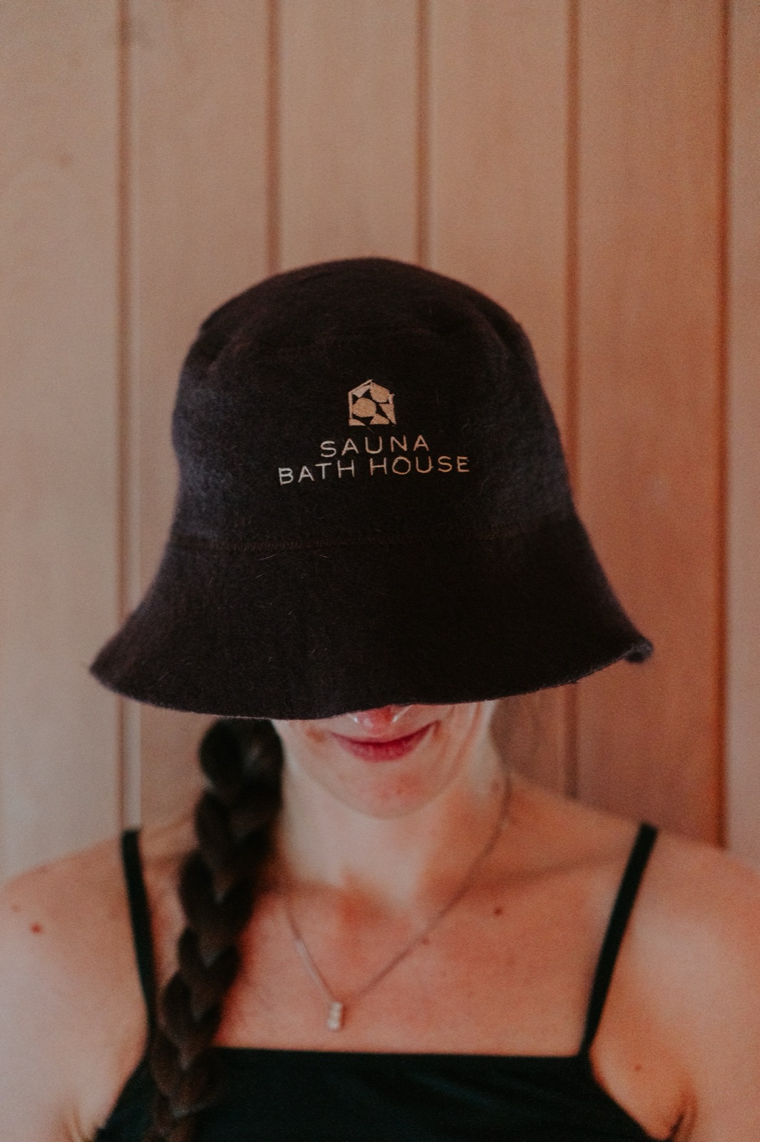 A guest in the SBH wool hat, worn back